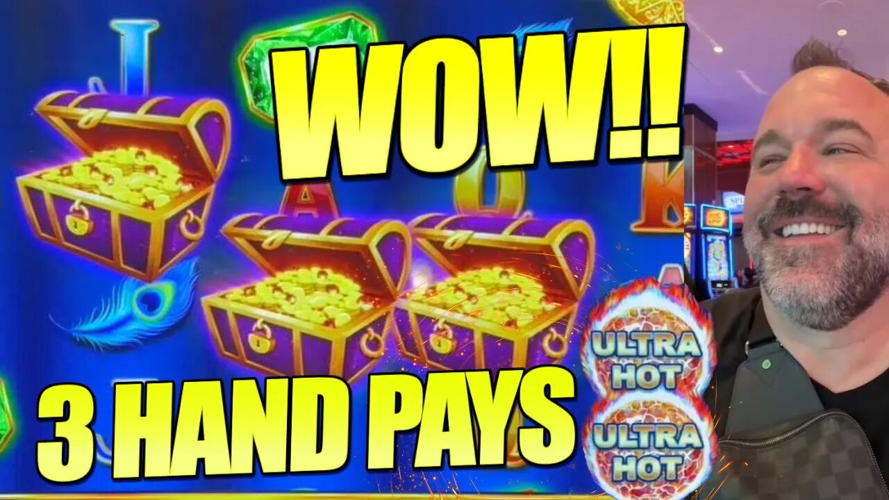 Wow! Three Hand Pays On Ultra Hot Mega Link Banking a Huge Profit!