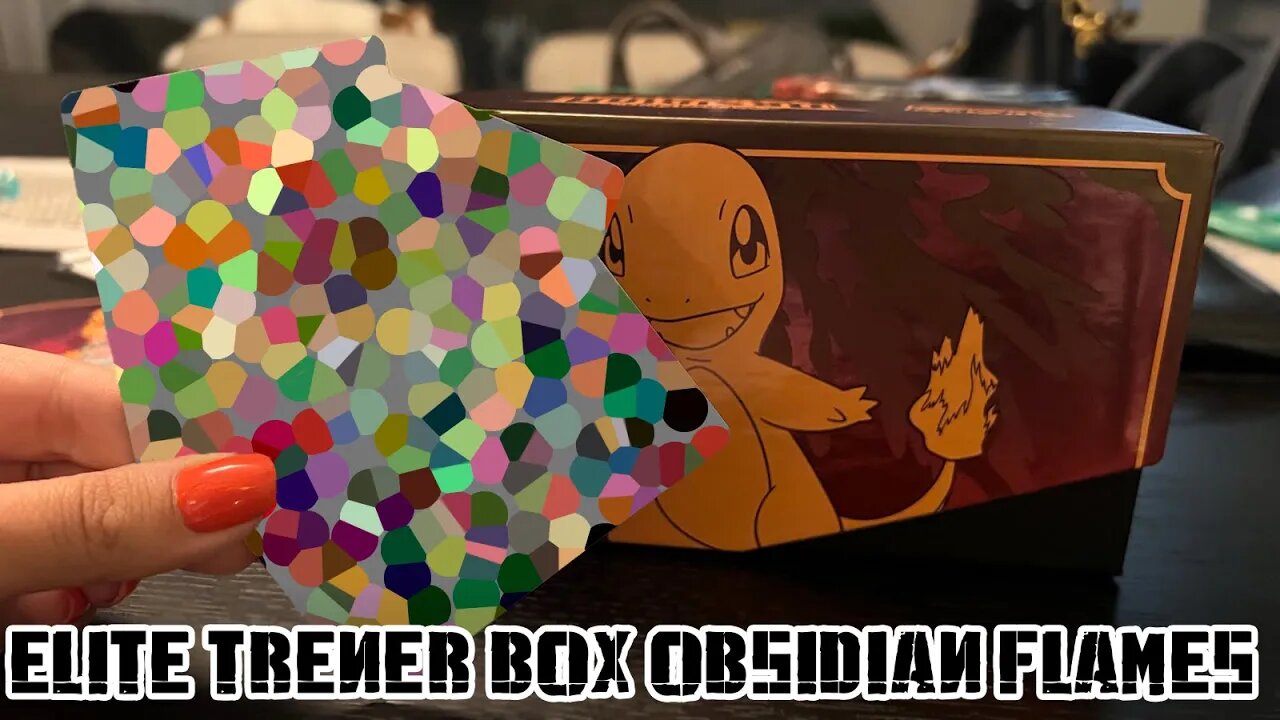 unboxing obsidiam flames elite trainer box