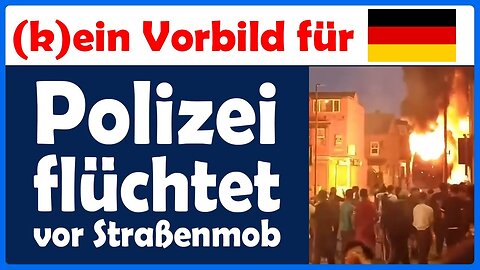 Migranten zwingen Polizei zur Kapitulation.Düstere Zukunft für Deutschlands Migrationspolitik?