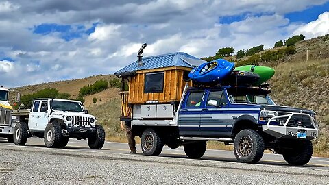 Overland Youtubers Road Tripping across Colorado - Traffic Jam and Running Errands is FUN!