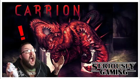 Ike plays something new: Carrion a reverse horror game! #Carrion #gaming #videogames