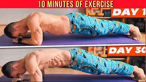 Exercises to lose belly fat 10 minutes on a plank to eliminate fat in 7 days