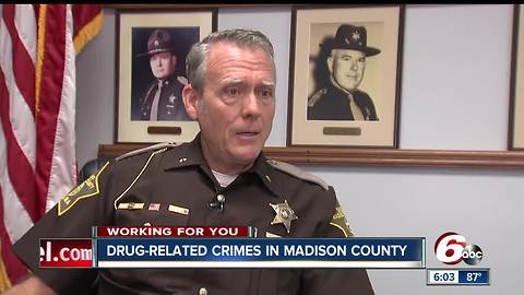 Madison County Sheriff: Drug addiction, robberies nothing like he’s ever seen in 35 years