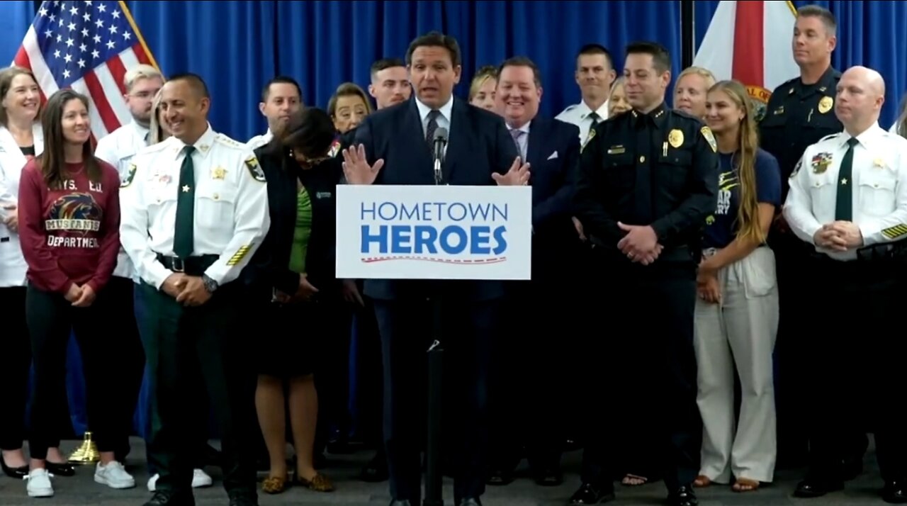 Gov DeSantis Slams Idiot Politicians For Rising Crime