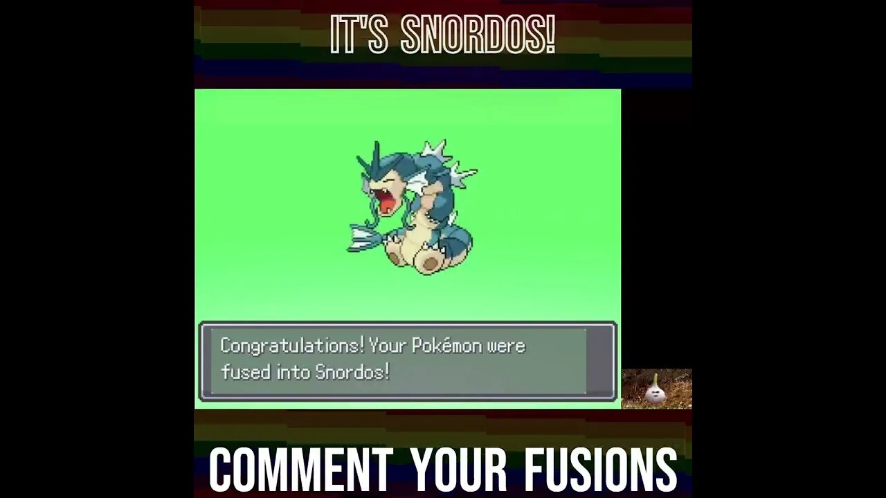 Pokemon Fusions- SNORLAX VS Gyarados, This one makes me feel uneasy #shorts #subscribe #pokemon