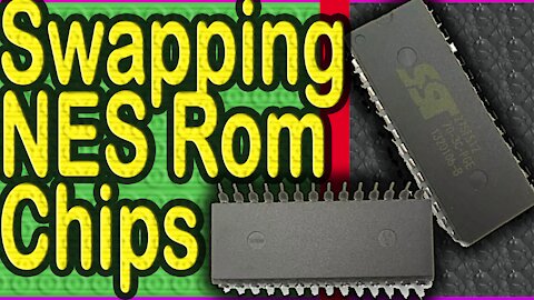 How to Swap out NES ROM chips