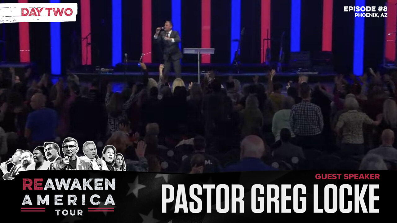 Pastor Greg Locke | Opening Prayer | ReAwaken America Tour Phoenix