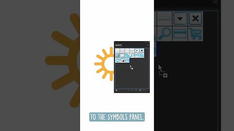 Save time with custom symbol libraries! #adobeillustrator #illustratortips #designtutorials