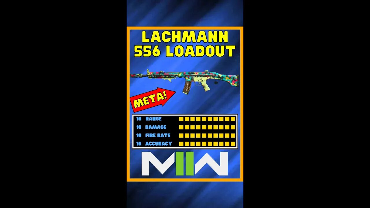 Best Lachmann 556 Loadout in MW2 😲 #shorts