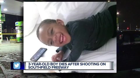 3-year-old dies after being shot on Detroit's west side