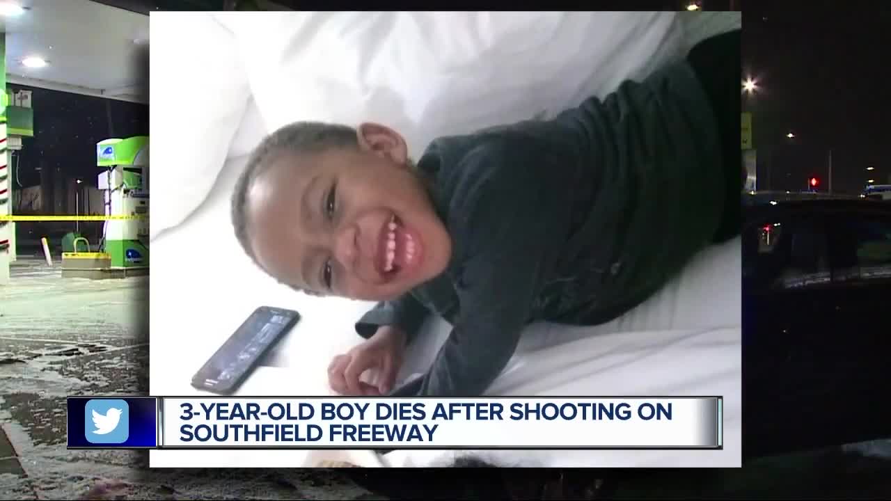 3-year-old dies after being shot on Detroit's west side