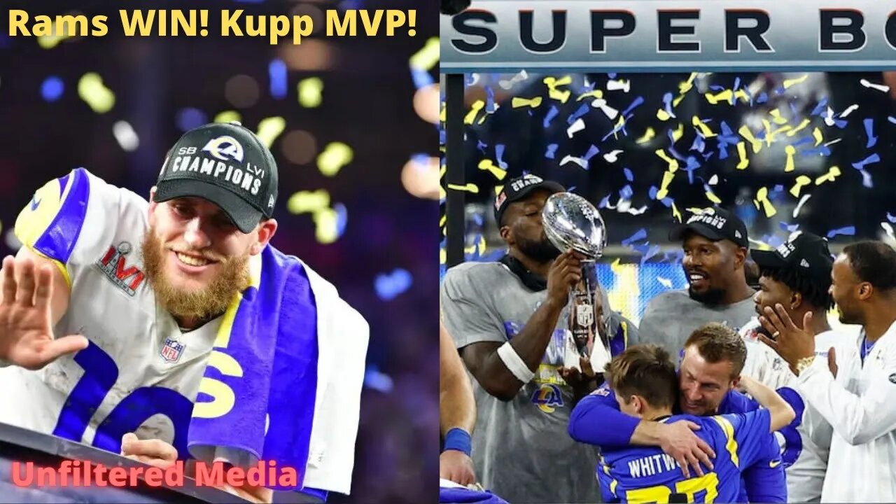 Los Angeles Rams WIN Super Bowl 56 LVI! Cooper Kupp wins Super Bowl MVP! (Rams beat Bengals)