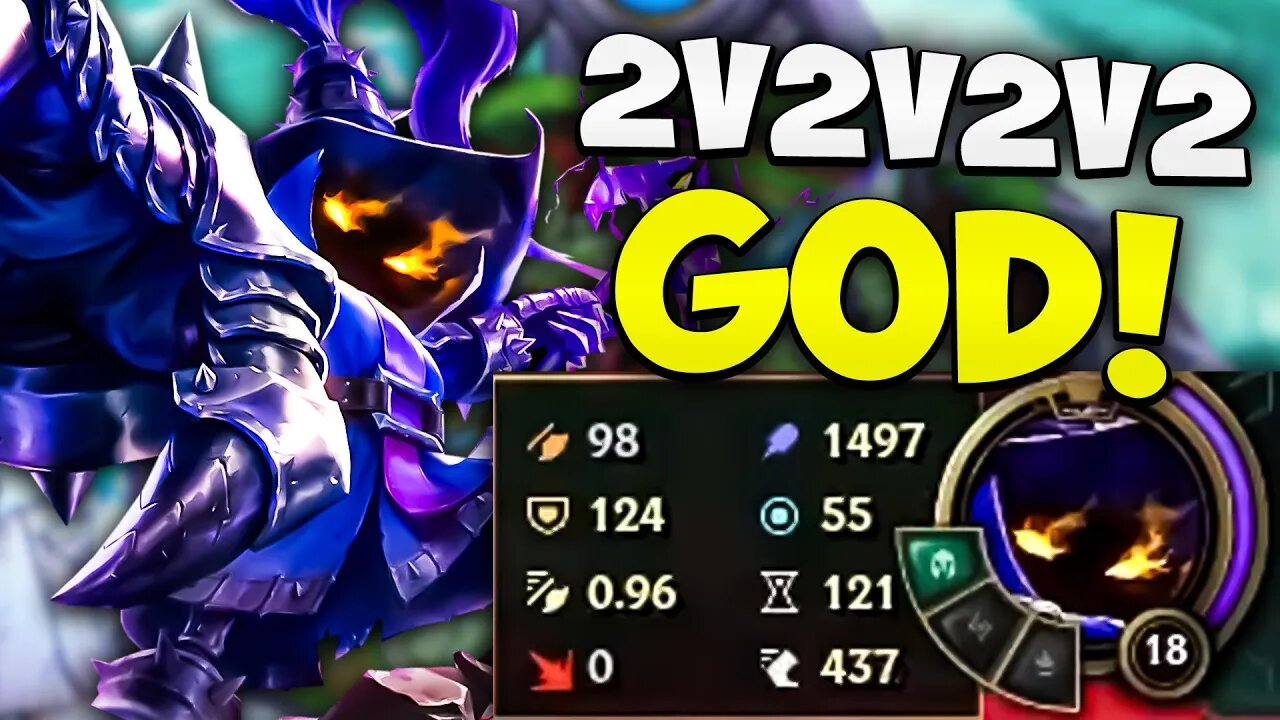 I Keep Building URF Veigar In 2v2v2v2!! League Of Legends Gameplay