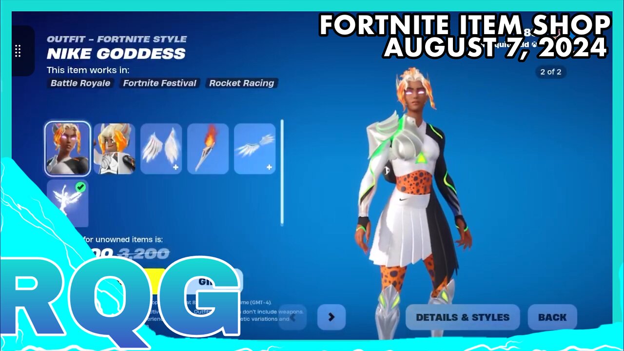 NIKE STUFF IS BACK! DID U BUY PARADIGM YESTERDAY? FORTNITE ITEM SHOP (August 7, 2024)