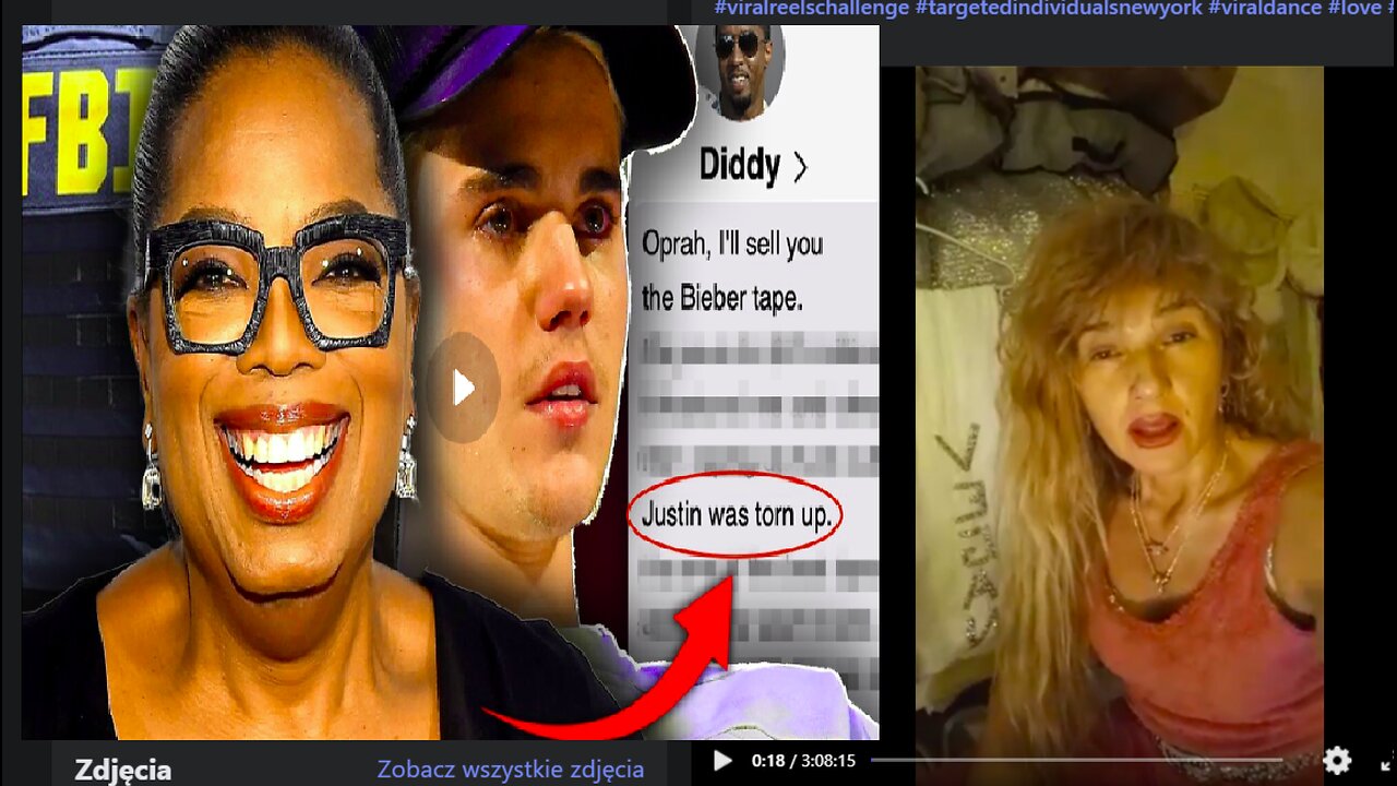 Oprah the pimp and child trafficker. Oprah pimp i przemytnik dzieci.