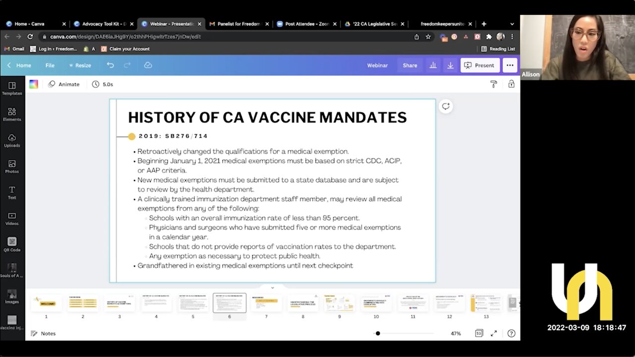 Freedom Keepers Webinar Take Action with the Community