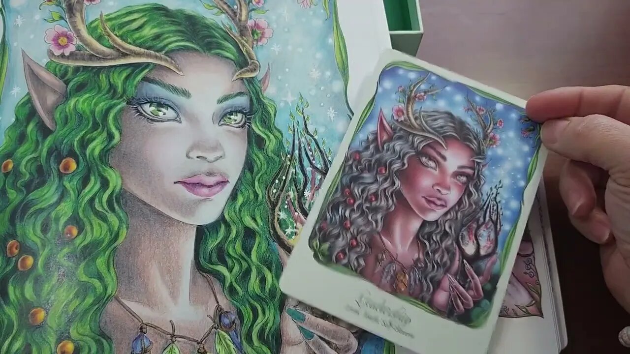 Unboxing Faery Temple Oracle by Suzy Cherub