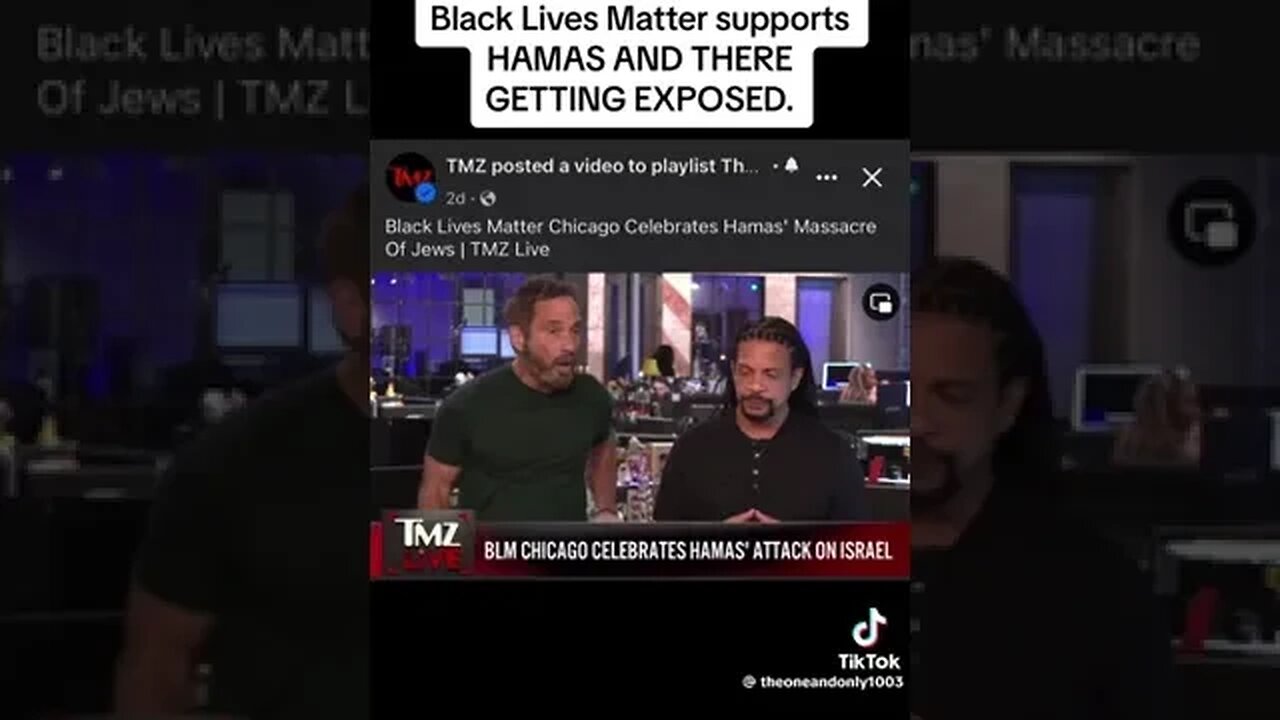 TMZ GOES IN ON BLM….AND IT’S GLORIOUS! #tmz #viral #trending #blm #hamasattack #israel #facts #news