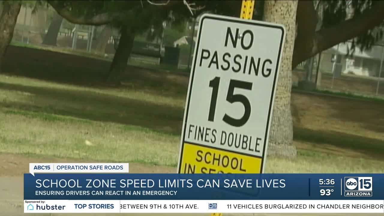 School zone slowdowns are back across the Valley