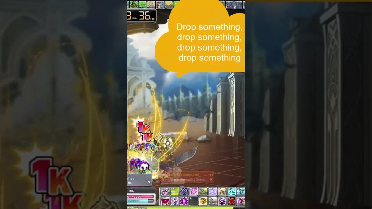 (GMS Bera) Drop something, drop something, drop something! #maplestory