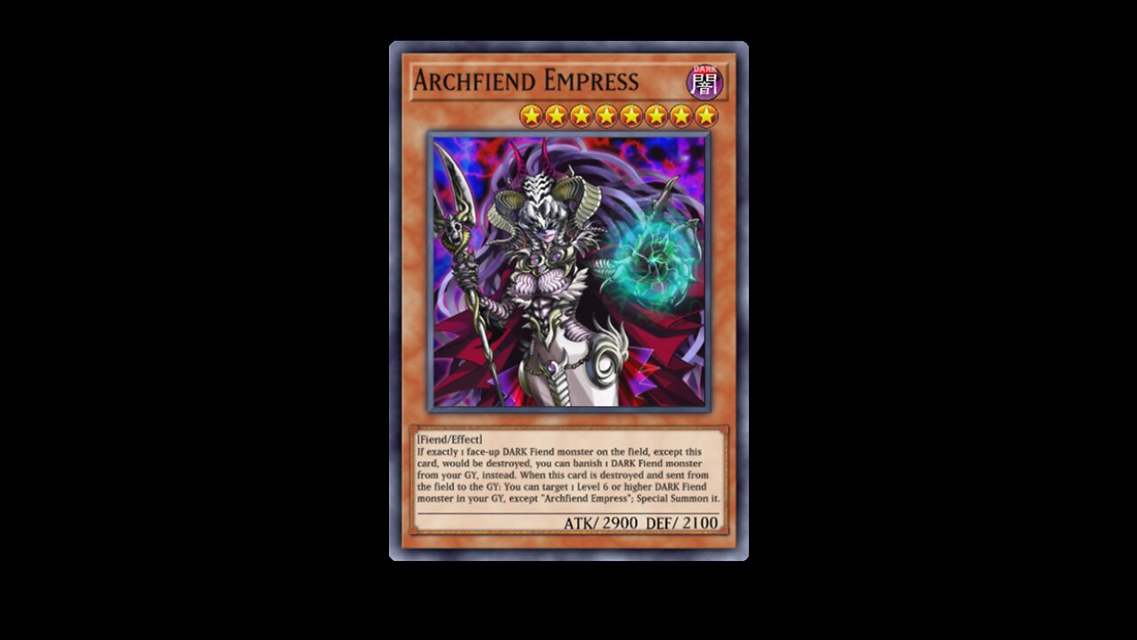 Yu-Gi-Oh! Archfiend Empress