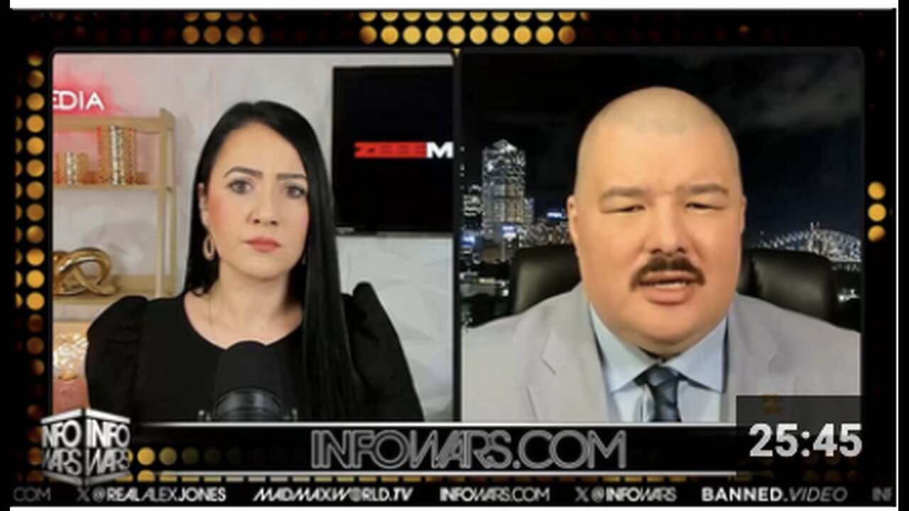 Maria Zeee & Aussie Cossack on Infowars: Russia Officially Blames UK, US & Ukraine