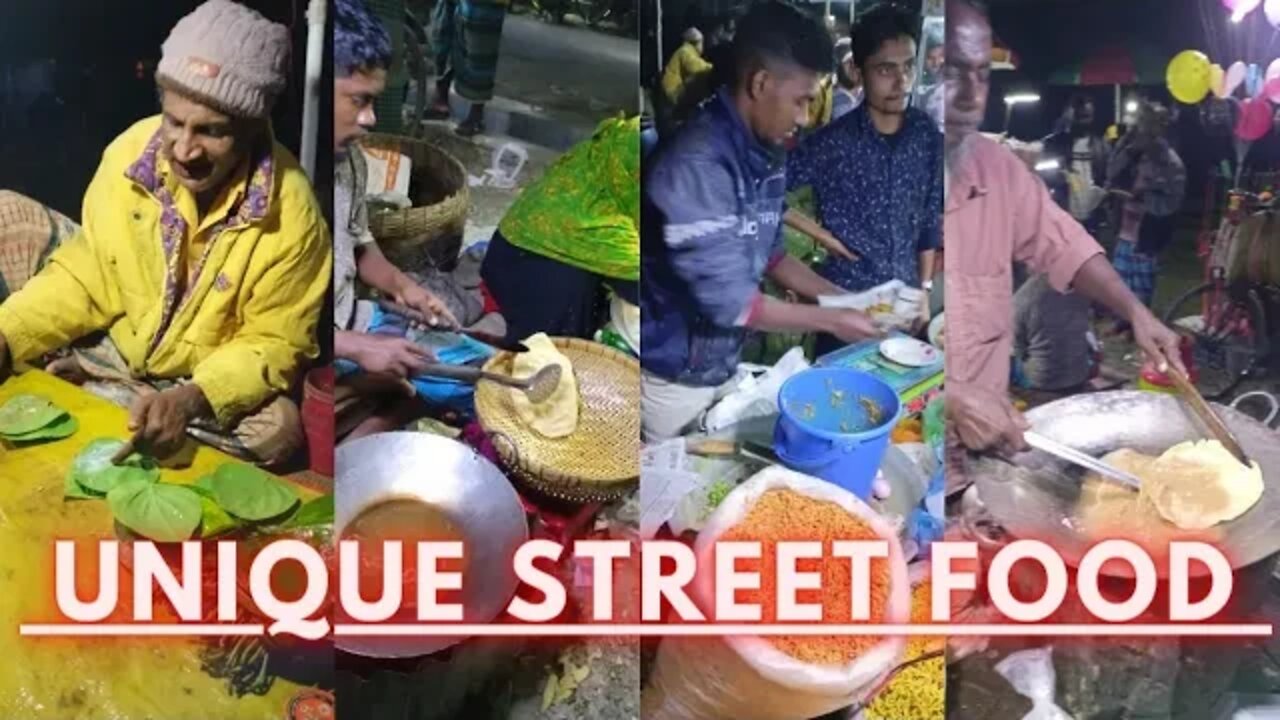 Amazing Unique street Food Bangladesh Our Street Food BD