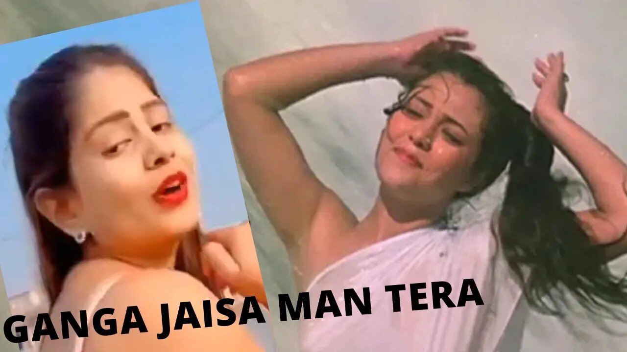 Ganga Jaisa Man Tera Full Song | Jungbaaz | Govinda, Mandakini