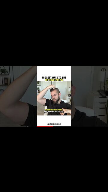 Best way to hire top sales people…