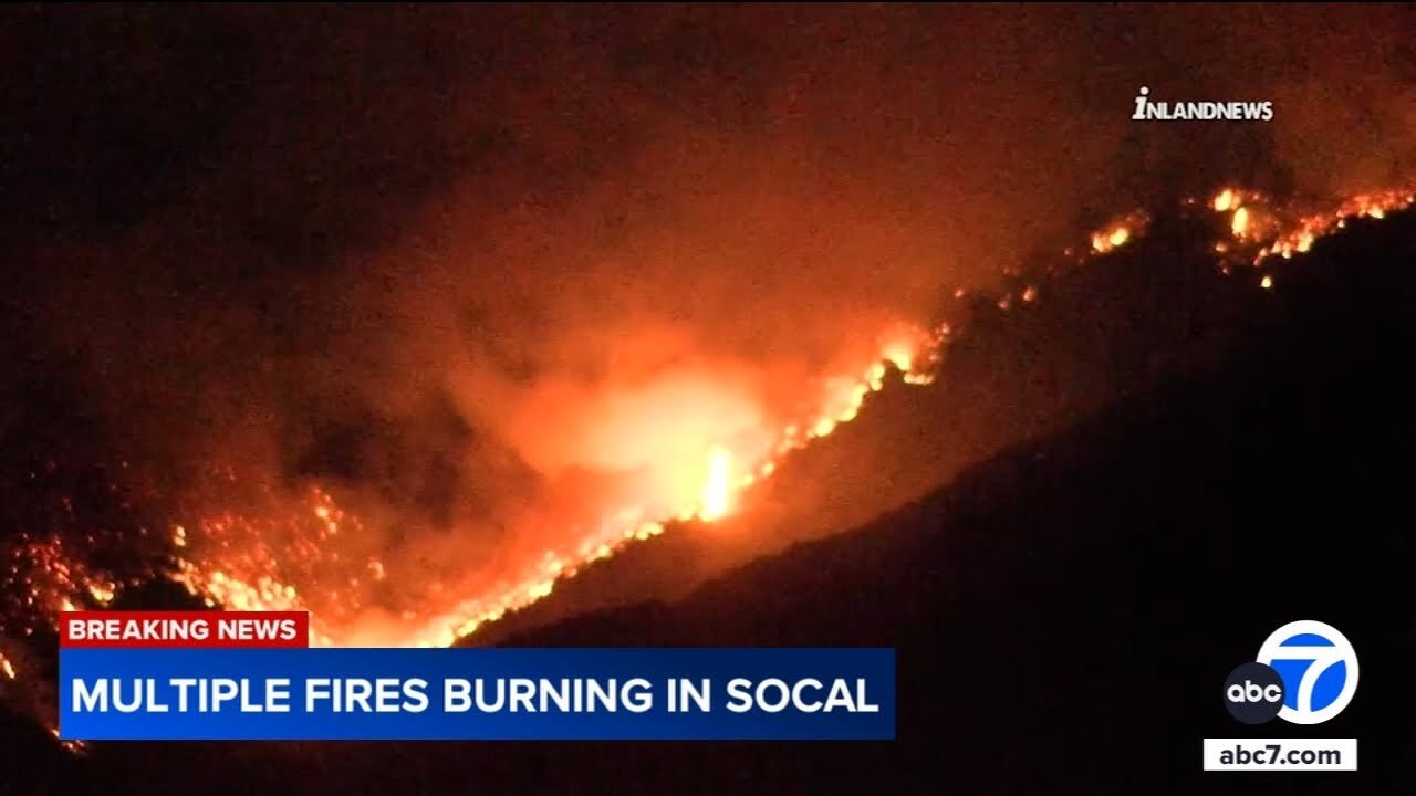 Mount Baldy residents flee as Bridge Fire forces evacuations