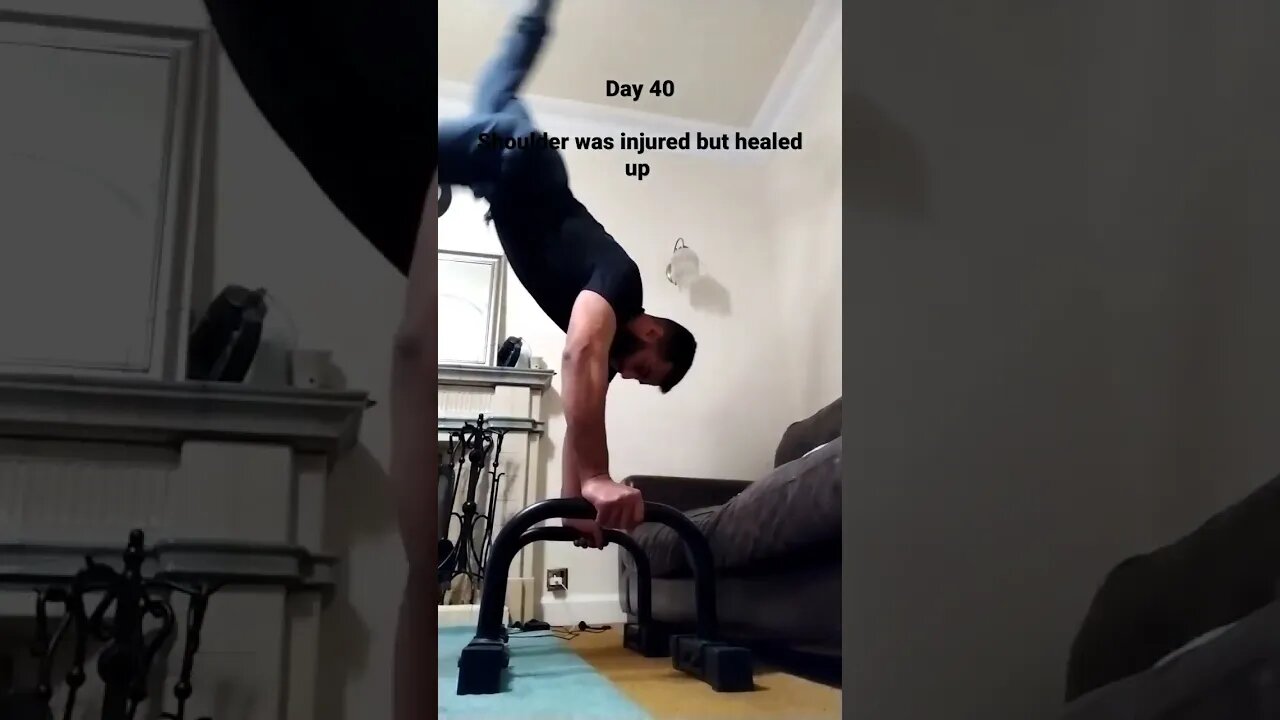 Day 40 - Learning How To Do Handstand Push Ups