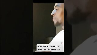 Who Should You Listen To?
