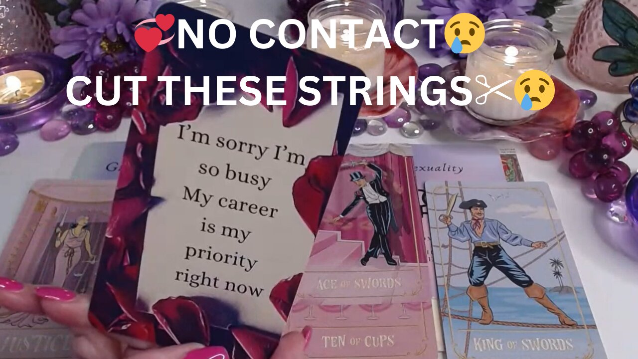 💞NO CONTACT😢CUT THESE STRINGS✂️😢CHAOS & DRAMA IS NOT FOR YOU ANYMORE✨COLLECTIVE LOVE TAROT READING 💓