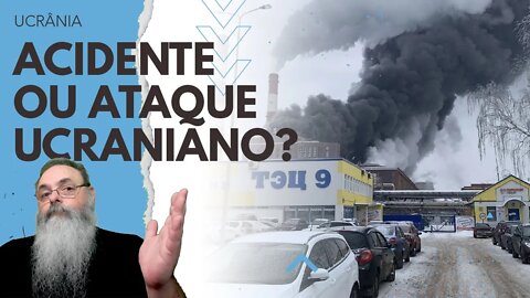 RUSSIA AMEAÇA mas não ATACA INFRAESTRUTURA UCRANIANA, ao invés, várias INSTALAÇÕES RUSSAS pegam FOGO