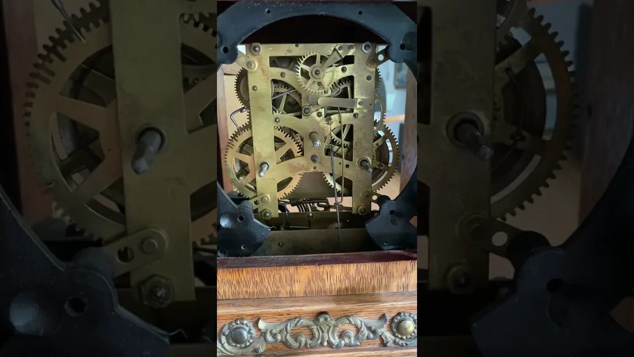 127 year old clock up and running