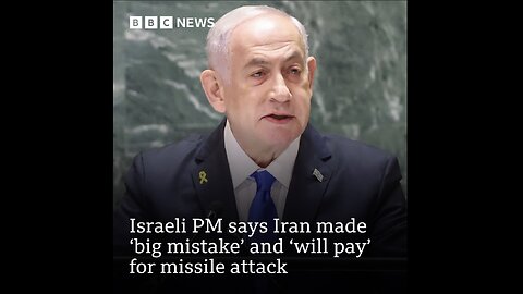 Netanya says Iran 'Big Mistake' and 'Will Pay' for missile attack