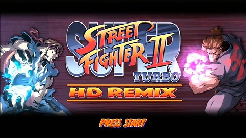 How To Play Super Street Fighter II Turbo HD Remix On ps3