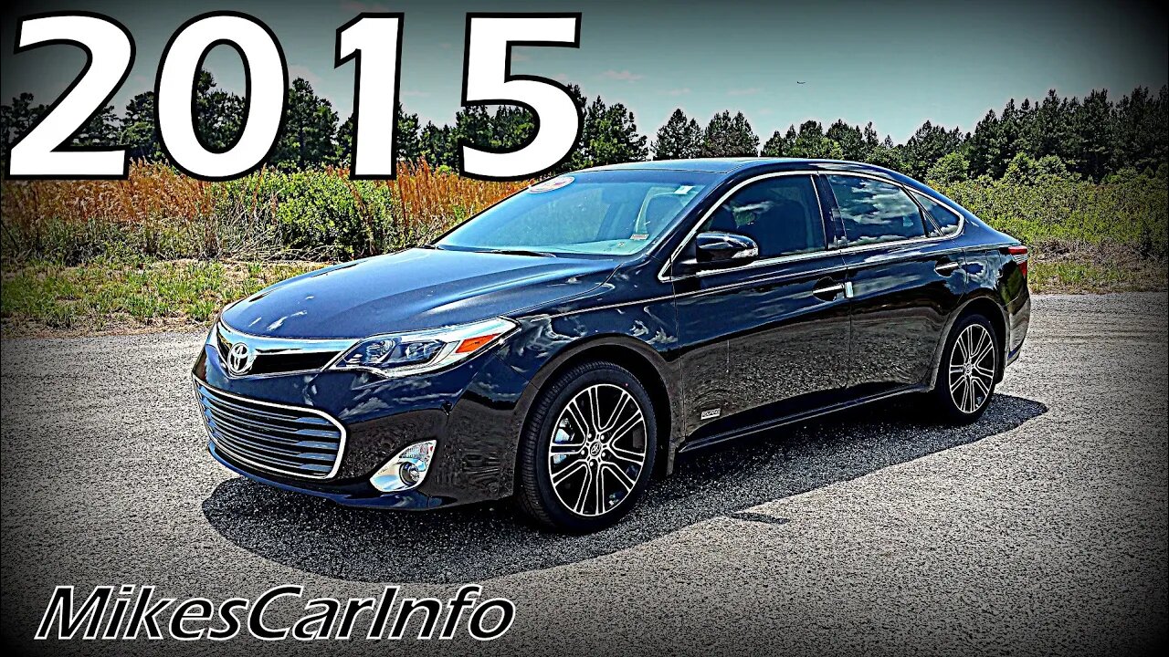 2015 Toyota Avalon Touring Sport XLE