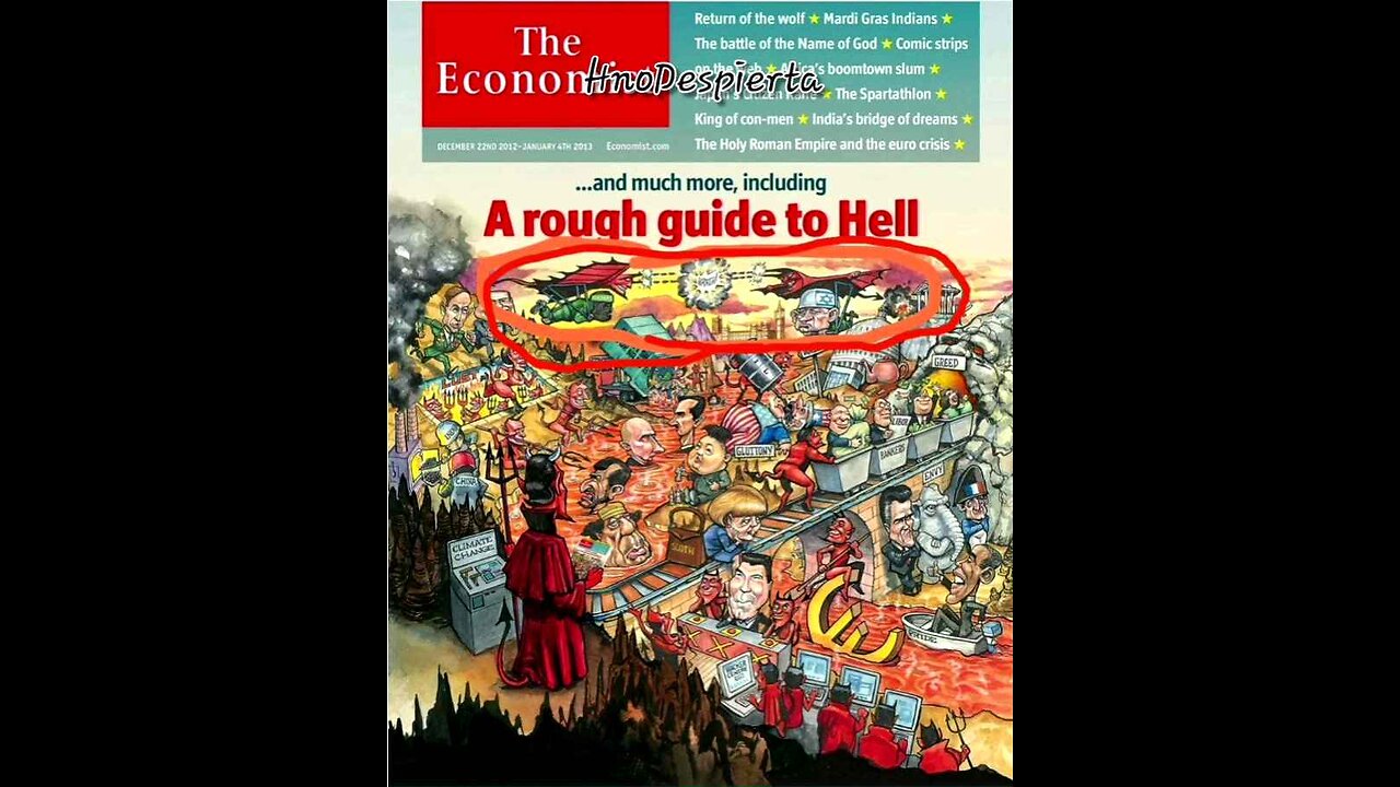 The Economist 2012 (Detalle del diablo rojo)