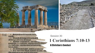 Session 30 | 1 Corinthians 7:10-13