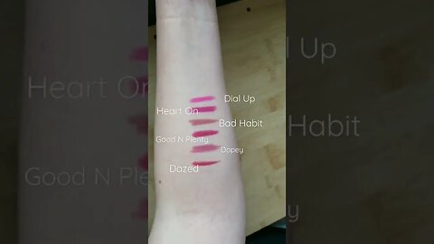 #shorts Colourpop Lippie Pencils Such a Flirt | Pink Lippie Pencils