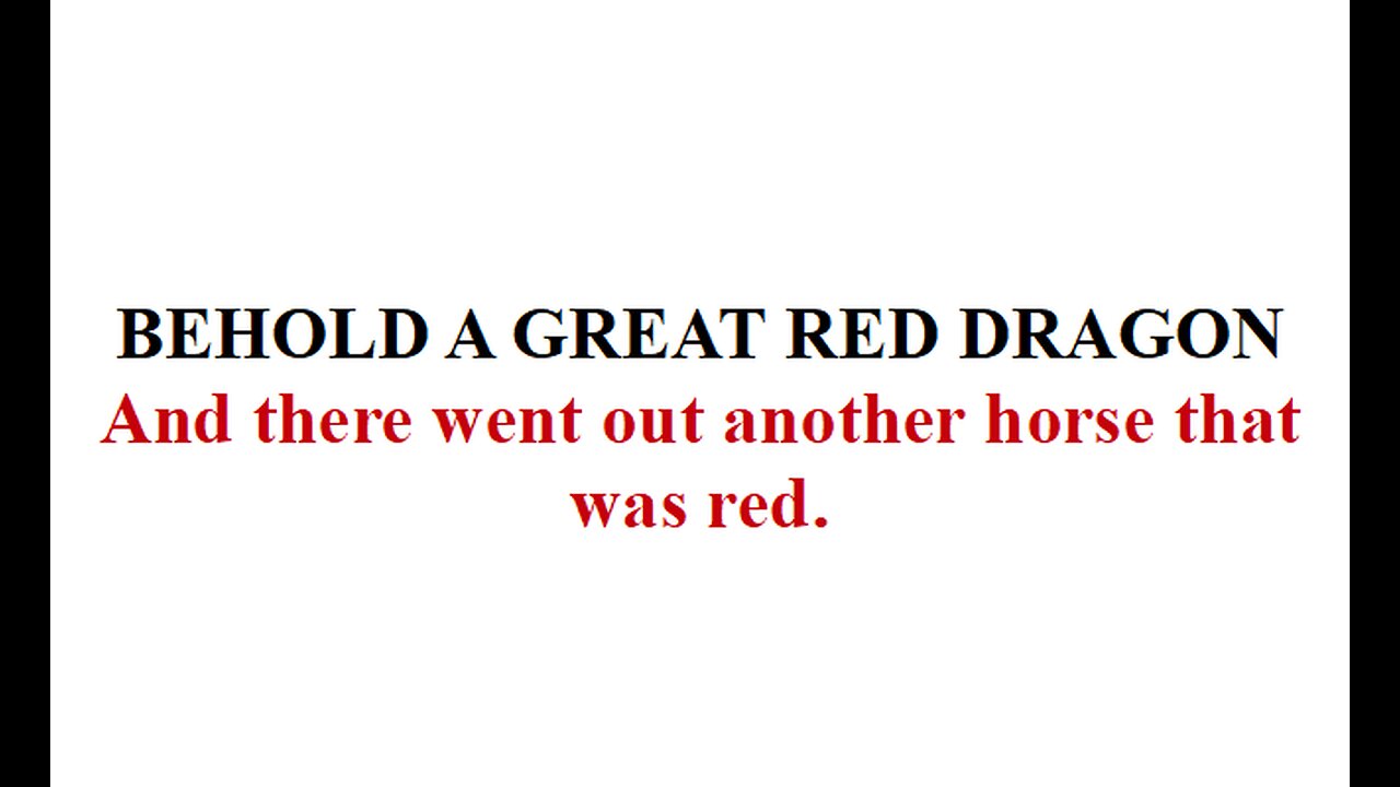 GREAT RED DRAGON