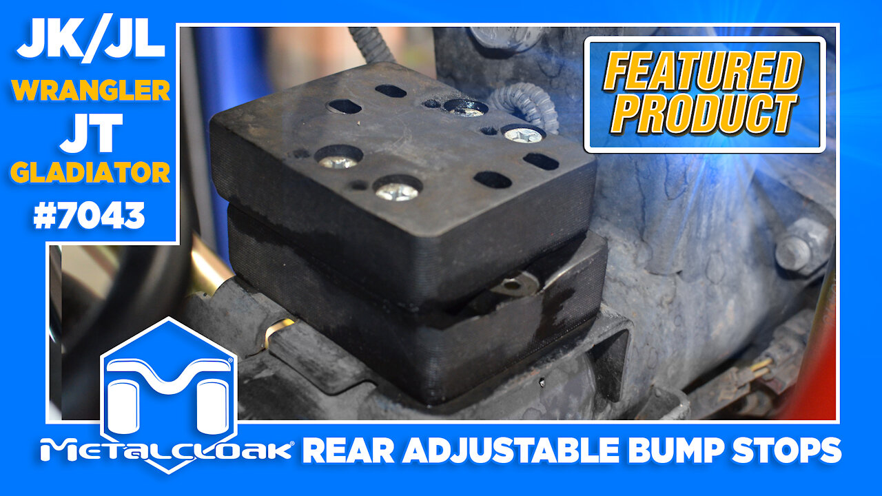 Introducing the MetalCloak Rear Adjustable Bump Stops