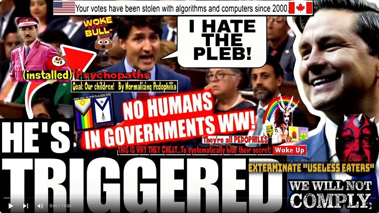 Trudeau has a MELTDOWN over my YouTube channel (related info & links in description)