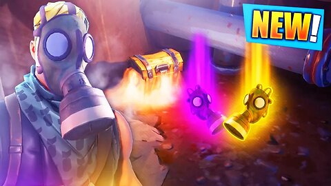 *NEW* SECRET "GAS MASK" in Fortnite: Battle Royale! (NO STORM DAMAGE)