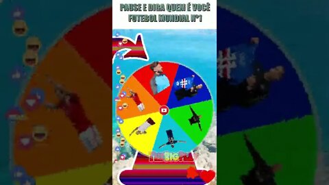 PAUSE E DIGA QUEM É VOCÊ FUTEBOL MUNDIAL Nº1 #shorts