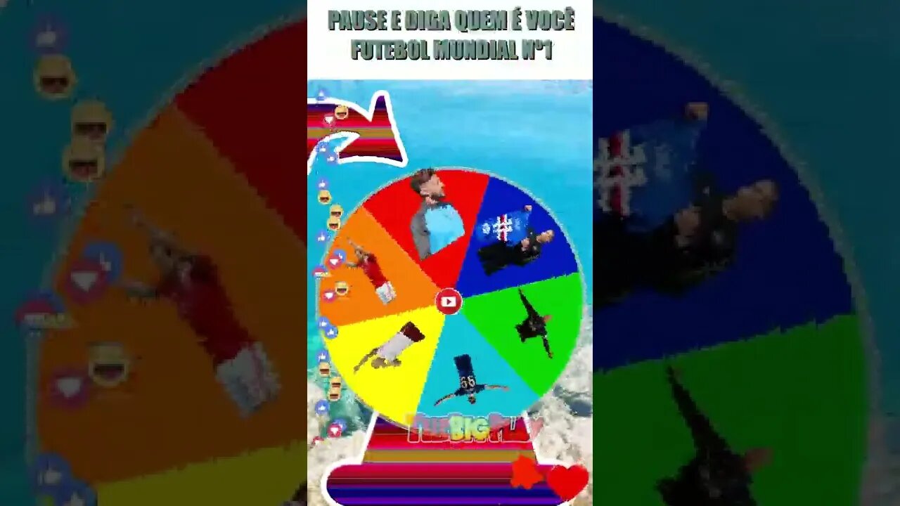 PAUSE E DIGA QUEM É VOCÊ FUTEBOL MUNDIAL Nº1 #shorts