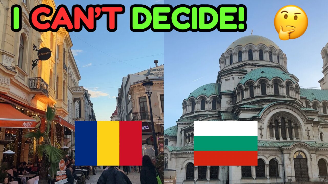 Bucharest, Romania 🇷🇴 vs Sofia, Bulgaria 🇧🇬 which city should YOU visit? 🤔