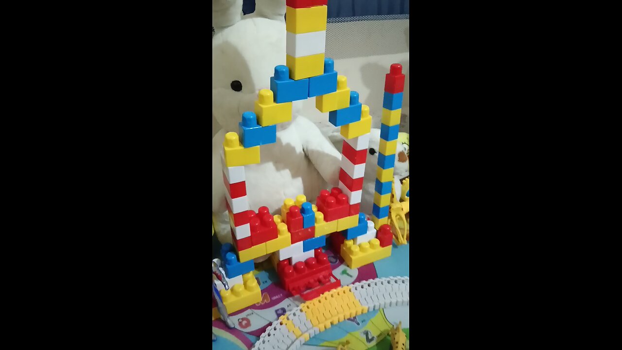 blocks #blocks tower #softy toy