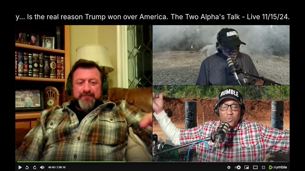 The Two Alpha's Talk - Live 11/15/24. Authenticity... Is the real reason Trump won over America.